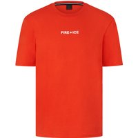 FIRE+ICE Unisex T-Shirt Mick - Koralle - S von FIRE+ICE