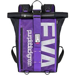 FIREFIRST x RADIO EVA - Evangelion Roll Top Backpack Schule Casual Daypack von FIREFIRST