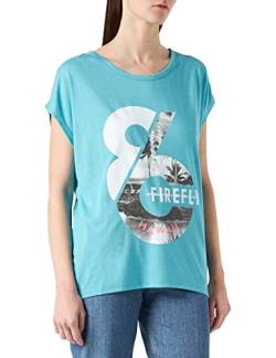 Firefly Damen Onna T-Shirt, Blue, 44 von FIREFLY