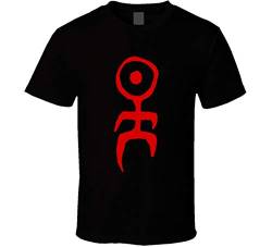 Einsturzende Neubauten Red Logo Black Tee Shirt Mens Round Neck Short Sleeves Bottoming T-Shirt von FIT