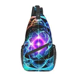 Fantasy Tiarapatterned Unisex Duffel Bag Crossbody Bag für Reisen Wandern Klettern Laufen Radfahren, Achtdimensionaler Raum, Einheitsgröße von FInpan