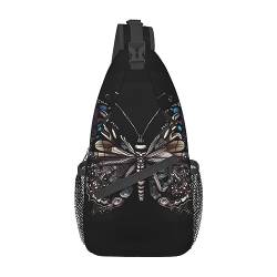 Mouse in Lovepatterned Unisex Duffel Bag Crossbody Bag für Reisen Wandern Klettern Laufen Radfahren, Wissenschaft Schmetterling, Einheitsgröße von FInpan