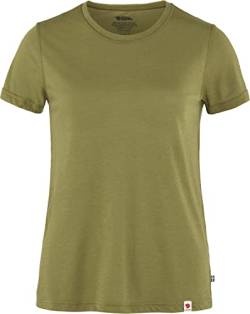 FJALLRAVEN Damen High Coast Lite W T-Shirt, grün (Moss Green), L von FJALLRAVEN