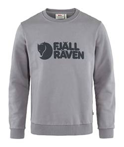 FJALLRAVEN Herren Logo Sweater M Sweatshirt, grau (Flint Grey), M von FJALLRAVEN
