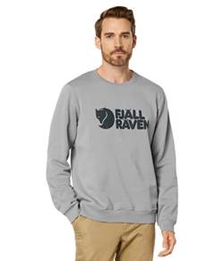 FJALLRAVEN Herren Logo Sweater M Sweatshirt, grau (Flint Grey), XL von FJALLRAVEN