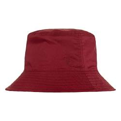 FJALLRAVEN Unisex Reversible Bucket Hat Hut, Pomegranate Red-Dark Navy, L/XL von FJALLRAVEN