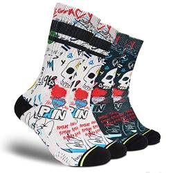 FLINCK Socken 2-pack Pain Cave - Crossfit-Socken, Laufsocken, Fitness-Socken, Fahrradsocken mit nahtlosem Zehenverschluss 45-48 von FLINCK