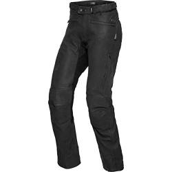 FLM Motorradhose Touren Nubuk Lederhose 1.0 schwarz 26 (52 kurz), Herren, Tourer, Ganzjährig von FLM