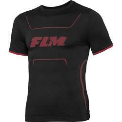 FLM T-Shirt, Funktionsshirt Pro Kurzarm 1.0 -Enganliegend und Atmungsaktiv, Schnell trocknend, Atmungsaktive Funktionsunterwäsche 1.0, Herren, Ganzjährig, Textil von FLM