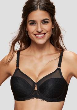 Große Größen: Minimizer-BH, schwarz, Gr.80G von FLORALE by Triumph