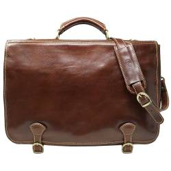 Floto Gepäck Piazza Messenger Bag, braun), 4010BROWN von FLOTO