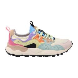 FLOWER MOUNTAIN Sneaker YAMANO 3, Rauleder, Rot EU 43 von FLOWER MOUNTAIN