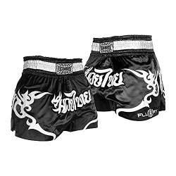 FLUORY Muay Thai Fight Shorts, MMA Shorts, Kleidung, Training, Käfigbekämpfung, Grappling, Kampfsport, Kickboxen, Shorts, Mtsf53hei, Klein von FLUORY