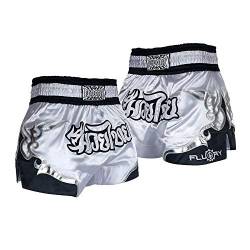 FLUORY Muay Thai Kampf-Shorts, MMA-Shorts, Kleidung, Training, Käfigkampf, Grappling, Kampfsport, Kickboxen, Shorts Kleidung, Mtsf53bai, Groß von FLUORY