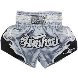 FLUORY Muay Thai Kampf-Shorts, MMA-Shorts, Kleidung, Training, Käfigkampf, Grappling, Kampfsport, Kickboxen, Shorts Kleidung von FLUORY