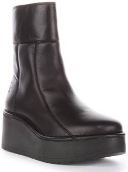 FLY London Damen Hann248fly Halblange Stiefel, Schwarz, 42 EU von FLY London