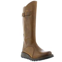 FLY London Damen Mol 2 Stiefel, Braun Camel, 36 EU von FLY London