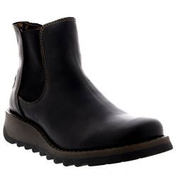 FLY London Damen Salv Chelsea Boots, Schwarz Black 000, 40 EU von FLY London