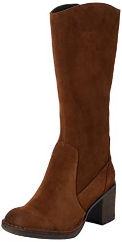 Fly London Damen Balo096fly Kniehohe Stiefel, Camel, 36 EU von FLY London