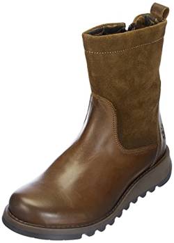 Fly London Damen Sauk794fly Stiefelette, Olive Sludge, 36 EU von FLY London