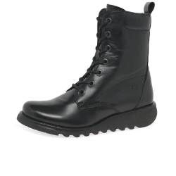 Fly London Damen Silf015fly Springerstiefel, Schwarz, 38 EU von FLY London