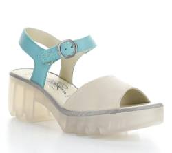 Fly London Damen Tull503fly Sandale, Cloud Turquoise, 36 EU von FLY London