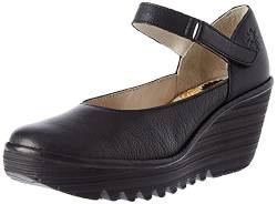 Fly London Damen Yawo345fly Pumps, Mousse Schwarz, 35 EU von FLY London