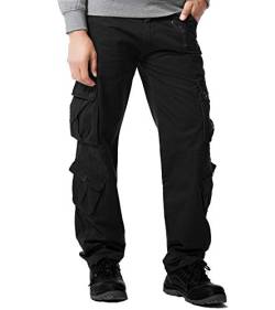 FLYF Cargohose Camouflage Herren Lang Arbeitshose Armee Rangerhose Freizeit Sporthose von FLYF