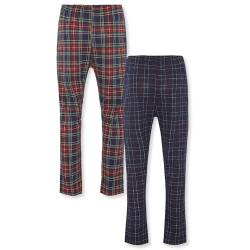 FM London (2er-Pack) Pyjama für Herren - Leichte Herren-Pyjamahose, Loungewear und Nachtwäsche - Reich an Baumwolle, bequeme Passform Herren-PJs von FM London