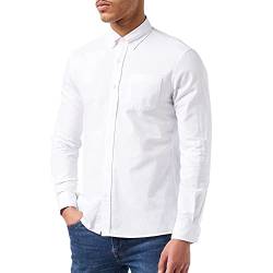 FM London Herren Mens Shirt Hemd, weiß, M von FM London