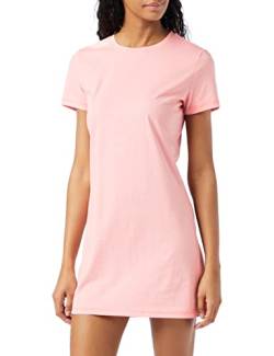 FM London Lässiges T-Shirt-Kleid für Damen | Superweich, kurze Ärmel, bequemes Design, Pink (rose), 36(10 UK) von FM London
