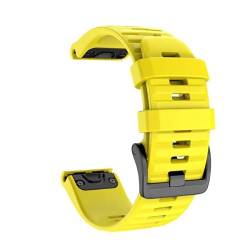 FNDWJ 26 22 20 mm Silikon-Uhrenarmband für Garmin Fenix 7X 7 7S 6X 6 6S Pro 5 5X 5S Easyfit Smartwatch-Armband, 26mm Width, Achat von FNDWJ