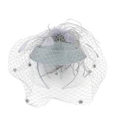 2022 Faschings- Kopfhut Damenhaarnadel-Pillbox-Cocktail Headband von FNKDOR