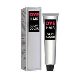 # Emporary Silbergraues Haarspray Farbe Luxus Färbung Schlammgraues Haarfärbewachs Waschbar mit ganztägigem Halt nicht fettende Frisur Asche für Party Cosplay 100ml (Dark Gray, One Size) von FNKDOR