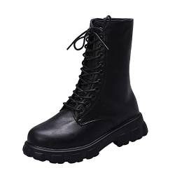 FNKDOR Langschaftstiefel Damen Boots Warme Hoheschaftstiefel 2022 Neu Moderne Herbststiefel von FNKDOR