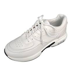 FNKDOR Sneaker Sportschuhe für Damen Klassisch Schnürschuhe Turnschuhe Laufschuhe Plateausneaker#58 von FNKDOR