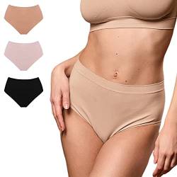 FOCENZA Formenden Slip Damen, Hoher Taille, Nahtlose Technologie, Made in Italy von FOCENZA