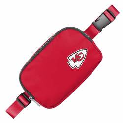 FOCO NFL Gameday On The Move Crossbody Gürteltasche - Offiziell lizenziert - Stadiongenehmigt - Verstellbar & Stilvoll (Kansas City Chiefs - Rot) von FOCO