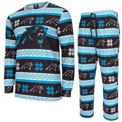 NFL Winter XMAS Pyjama Schlafanzug Carolina Panthers von FOCO