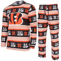 NFL Winter XMAS Pyjama Schlafanzug Cincinnati Bengals von FOCO