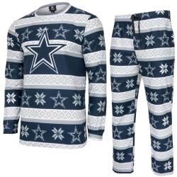 NFL Winter XMAS Pyjama Schlafanzug Dallas Cowboys von FOCO