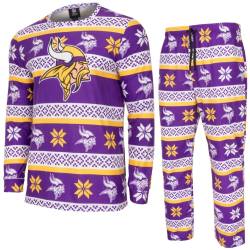 NFL Winter XMAS Pyjama Schlafanzug Minnesota Vikings von FOCO