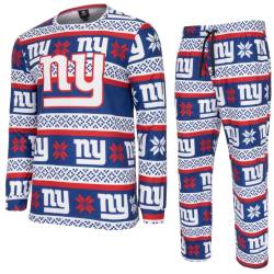 NFL Winter XMAS Pyjama Schlafanzug New York Giants von FOCO