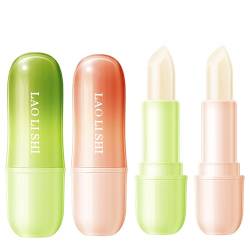 Lippenbalsam, Natürliche Lippenpflege mit Vitamin E, Lippenbalsam-Creme für trockene, rissige Lippen, lang anhaltende Lippenfeuchtigkeit für Frauen von FOCUSUN
