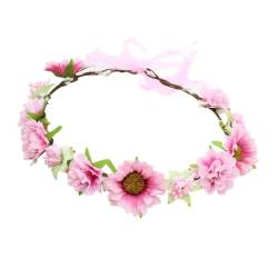 Blumen-Haarband, Blumenkranz, modisches Haar-Accessoire für Feiertage, Festivals und Partys, Hochzeitszeremonie von FOLODA