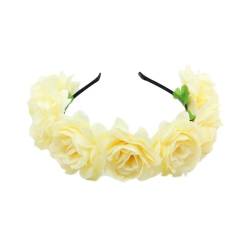 Braut Blumen Stirnbänder Blumen Stirnbänder Frauen Blumengirlanden Haarkranz Braut Für Hochzeit Blumen Stirnbänder Für Frauen von FOLODA