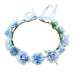 Braut-Stirnbänder, Blumen-Haarbänder, Blumen-Girlanden, Haarkranz, Brautblume für Hochzeit, Blumenkranz von FOLODA