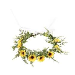 Brautblume für Hochzeit, Blumenstirnbänder, Braut-Stirnbänder, Frauen-Girlanden, Haarkranz, Blumenkranz, Kranz von FOLODA