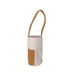 FOLODA Wasserflaschen-Umhängetasche mit Schultergurt, Universal-Flaschen-Tragetasche für Sport, Reisen, Wasserflaschen-Tasche, Crossbody-Tasche von FOLODA