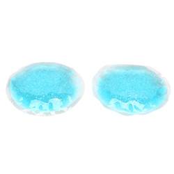 Cooling Eye Pad, Ice Gel Eye Pack Hot Cold Compress Blue Safe Reusable for Travel for Men Women von FOLOSAFENAR
